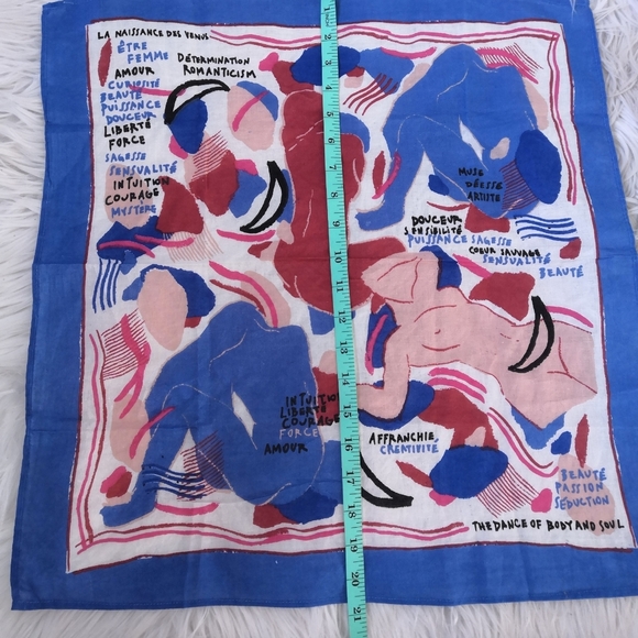 Sézane Paris cotton French Scarf Limited Edition - Picture 6 of 11